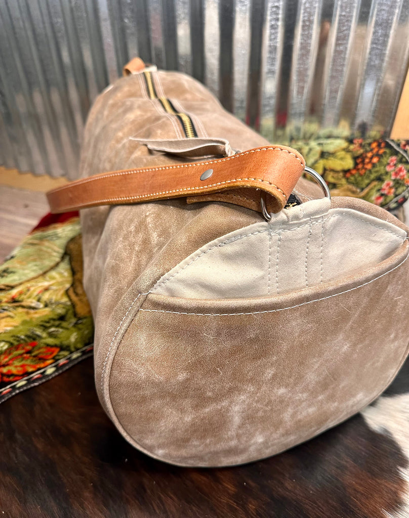Maroon & Silver Cowboy Boot Leather Handbag - Etania Gems & Jewelry